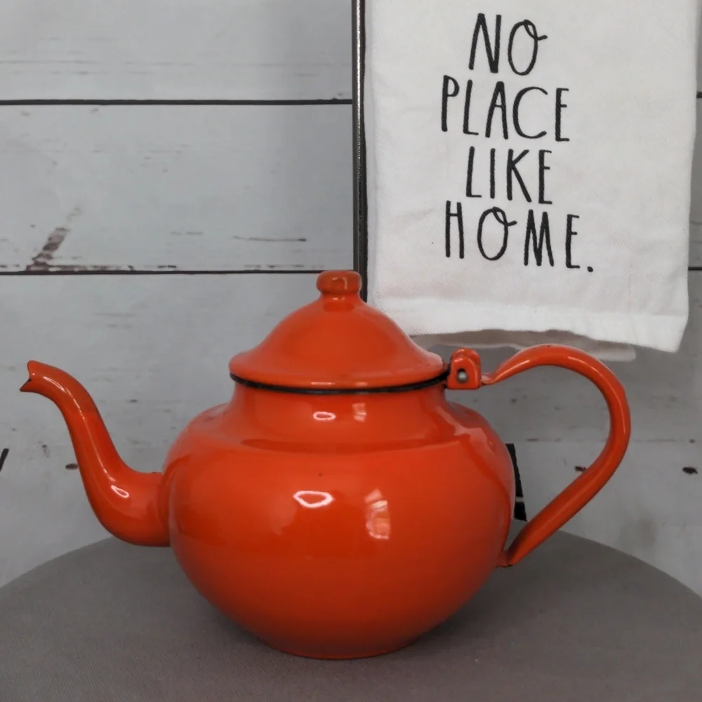 N/A orange enamel